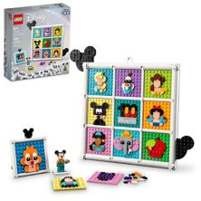 LEGO Disney 100 Years of Disney Animation Icons 43221 Building Toy Set (1,022 Pieces) Lego
