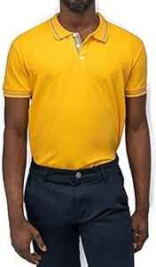 X RAY Men's Polo Shirts Short Sleeve, Slim Performance Stretch Cotton Golf Polos for Men X Ray