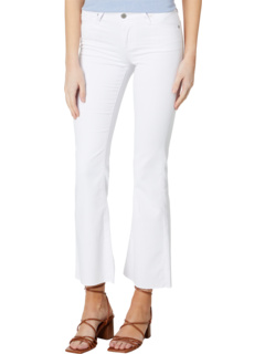 Белые джинсы с низкой посадкой Angel AG Jeans