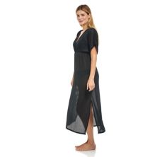 Женское фактурное платье макси Jordan Taylor в сетку, накидка для плавания Jordan Taylor