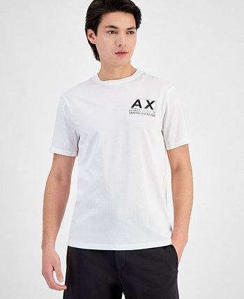 Мужская футболка с выцветшим на солнце логотипом, созданная для Macy's Armani