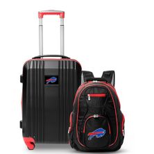 Рюкзак премиум-класса Buffalo Bills, состоящий из 2 предметов и ручной клади Spinner NFL