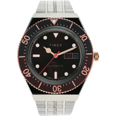 40-миллиметровые автоматические часы M79 с браслетом из нержавеющей стали Timex