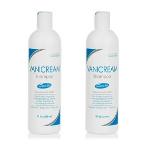 Vanicream Shampoo for Sensitive Skin, Sulphate Betaine and Gluten Free, 12 oz (Pack of 2) Vanicream