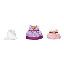 Calico Critters Town Series Dress Up Purple and Pink Doll Fashion Set Calico Critters