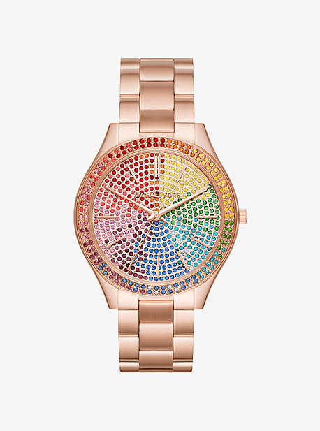 Michael Kors Oversized Slim Runway Rainbow Pav