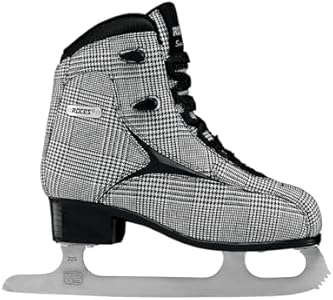 Roces Women's Brits Durable Comfortable Fashionable Lace-Up Ice Skates with Stainless Steel Blade, Reinforced Synthetic Upper & Anatomic Padding Roces