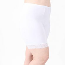 Moisture Wicking Cool Anti Chafe Slip Short with Leg Lace 7&#34; Undersummers