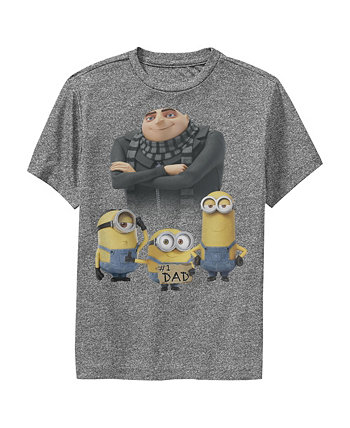 Boy's Despicable Me Father's Day 1 Dad Child Performance Tee NBC Universal