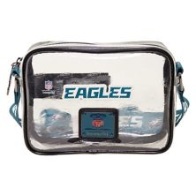 Women's Loungefly Philadelphia Eagles Clear Crossbody Bag Unbranded