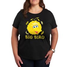 Plus Sesame Street Big Bird Graphic Tee Licensed Character