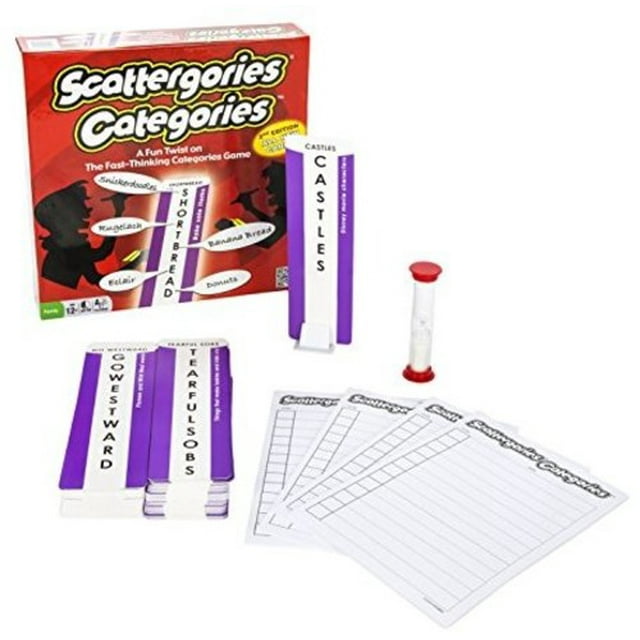 Scattergories Categories Winning Moves Games USA