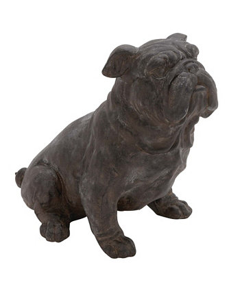 Традиционная скульптура собаки из смолы, 13 x 17 дюймов Rosemary Lane
