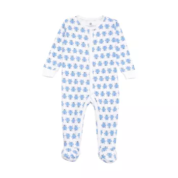 Baby Boy's Casey Bug Print Pajama Footie Ro's Garden