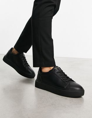 Черные массивные кроссовки на шнуровке ASOS DESIGN ASOS DESIGN