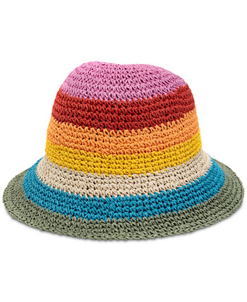 Женская полосатая шляпа-клош, созданная для Macy's On 34th