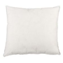 Collections Etc White Standard Square Polyester Pillow Form Insert 17&#34; Collections Etc.
