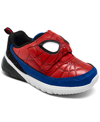 Повседневные кроссовки с подсветкой и регулируемым ремешком Little Boys Spider-Man Eyes Infinity от Finish Line Marvel