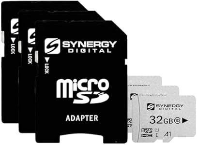 Synergy Digital 32GB Micro SDHC Secure Digital UHS-I Memory Card, Compatible with Mevo Live Event Camera Camcorder - Class 10, U1, 100MB/s, 300 Series Synergy Digital