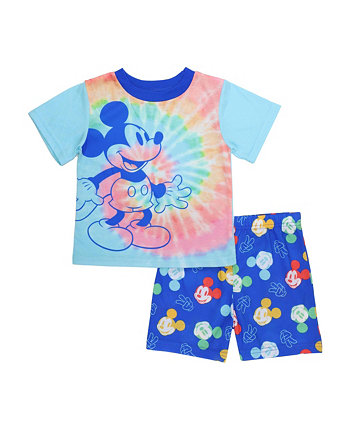 Toddler Boys Shorts Set, 2 Piece Mickey Mouse