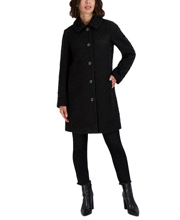 Женское пальто из букле с клубным воротником Laundry by Shelli Segal