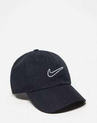 Черная кепка с галочкой Nike Club Nike