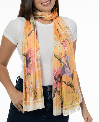 Женский кружевной шарф с ботаническим принтом Giani Bernini