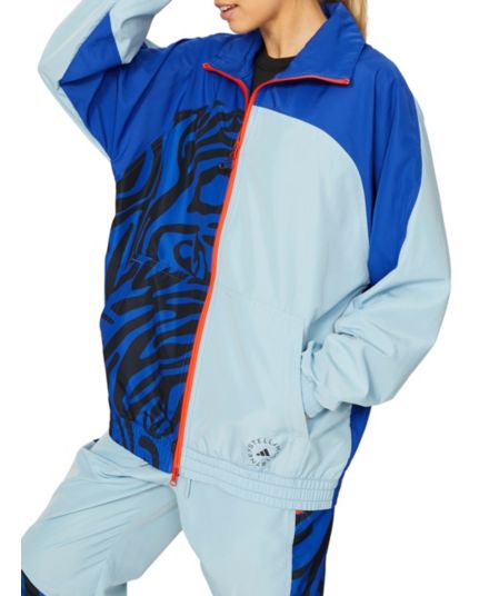 Спортивная куртка с цветными блоками Stella McCartney