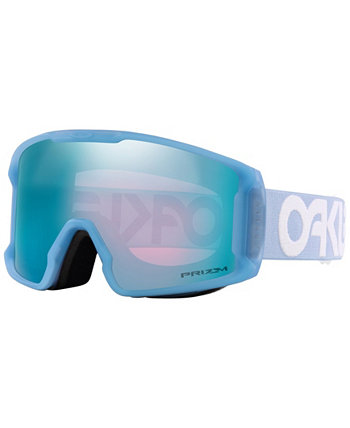 Unisex Line Miner M Snow Goggles, Mirror OO7093 Oakley
