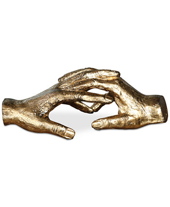 Золотая скульптура «Держи меня за руку» Uttermost