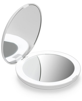 Компактное зеркало Lumi 5 дюймов со светодиодной подсветкой Fancii