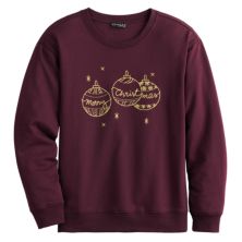 Plus Size Celebrate Together™ Christmas Graphic Sweatshirt Celebrate Together