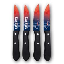 New England Patriots 4-Piece Steak Knife Set NFL
