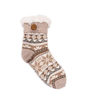 Women's Button Cabin Sock Muk Luks