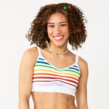 Adult TomboyX V-Neck Bralette with Adjustable Straps TOMBOYX