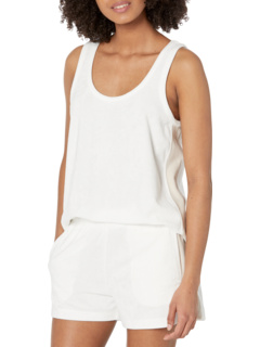CozyTerry® and Luxechic Mix Tank and Shorts Set Barefoot Dreams