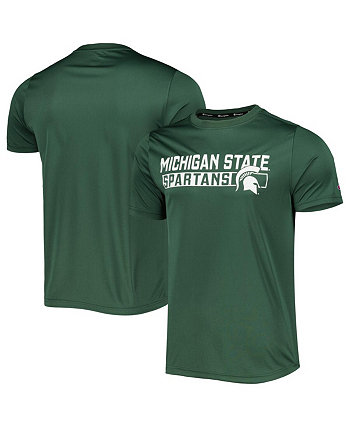 Мужская зеленая футболка Michigan State Spartans Impact Knockout Champion