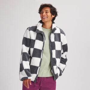 Куртка MTN Checker Sherpa с молнией во всю длину Stoic
