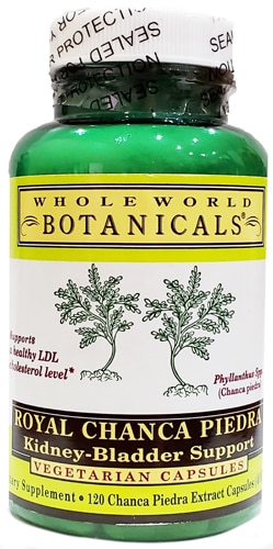 Whole World Botanicals Royal Chanca Piedra Поддержка почек и мочевого пузыря — 400 мг — 120 вегетарианских капсул Whole World Botanicals