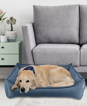 Crescent Lounger Memory Foam Pet Bed Arlee Home Fashions