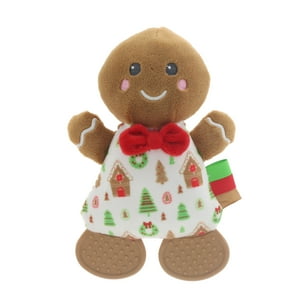 Spark.Create.Imagine. Brown Gingerbread Man Holiday Plush Toy Spark Create Imagine