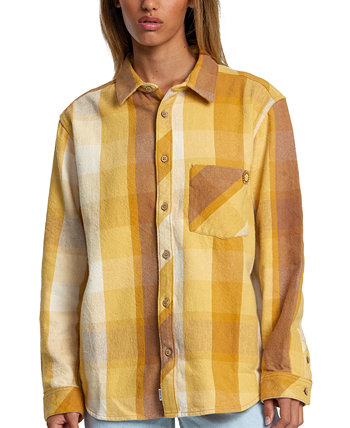Рубашка на пуговицах из хлопковой фланели Breeze для подростков RVCA