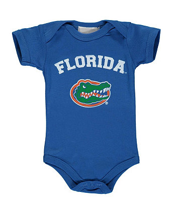 Infant Boys and Girls Royal Florida Gators Arch & Logo Bodysuit Two Feet Ahead