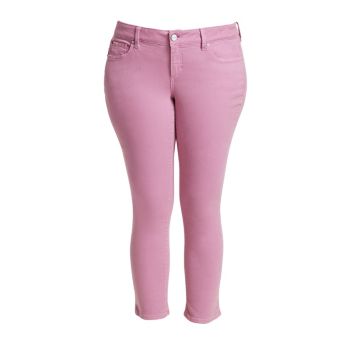 Прямые джинсы со средней посадкой Slink Jeans, Plus Size