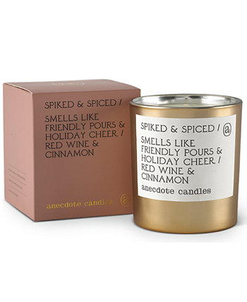 Золотая свеча-стакан Spiked & Spiced, 9 унций. Anecdote Candles