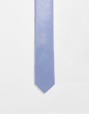 Голубой супероблегающий галстук Devils Advocate Devils Advocate