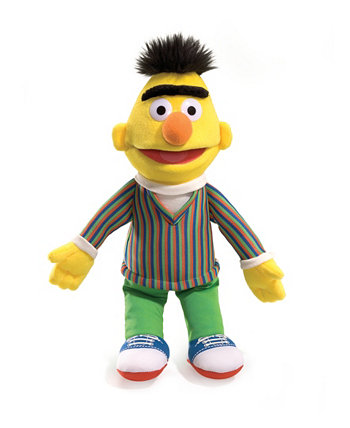 GUND Sesame Street Official Bert Muppet 14-дюймовая плюшевая игрушка премиум-класса GUND