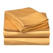 SUPERIOR Egyptian Cotton 530 Thread Count Solid Deep Pocket Sheet Set with Pillowcases Superior