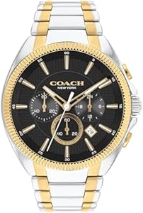 Coach Jackson Men's Chronograph Watch | Luxury Fashion Timepiece for Daily Elegance | Water Resistant Coach