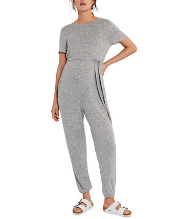 Reversible Hacci Knit Maternity Jumpsuit A Pea in the Pod
